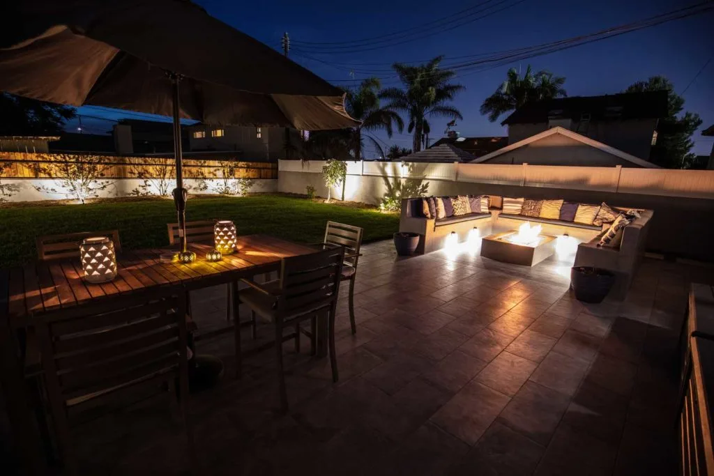 Manhattan Beach, CA backyard Landscape Design